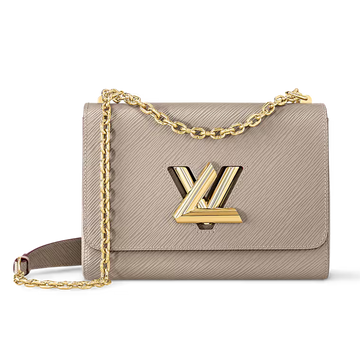 Louis Vuitton Twist MM Shoulder Bag - Galet