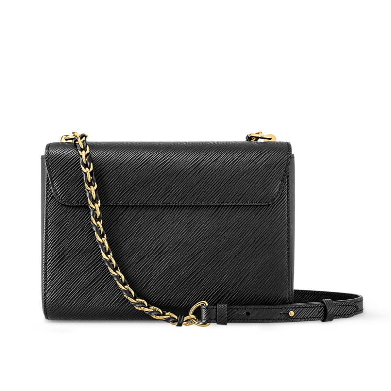 Louis Vuitton Twist MM Shoulder Chain Bag - Black