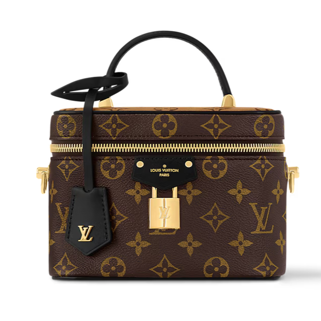 Louis Vuitton Monogram Vanity PM Shoulder Bag - Dark Brown