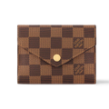 Louis Vuitton Damier Ebene Victorine Wallet - Brown