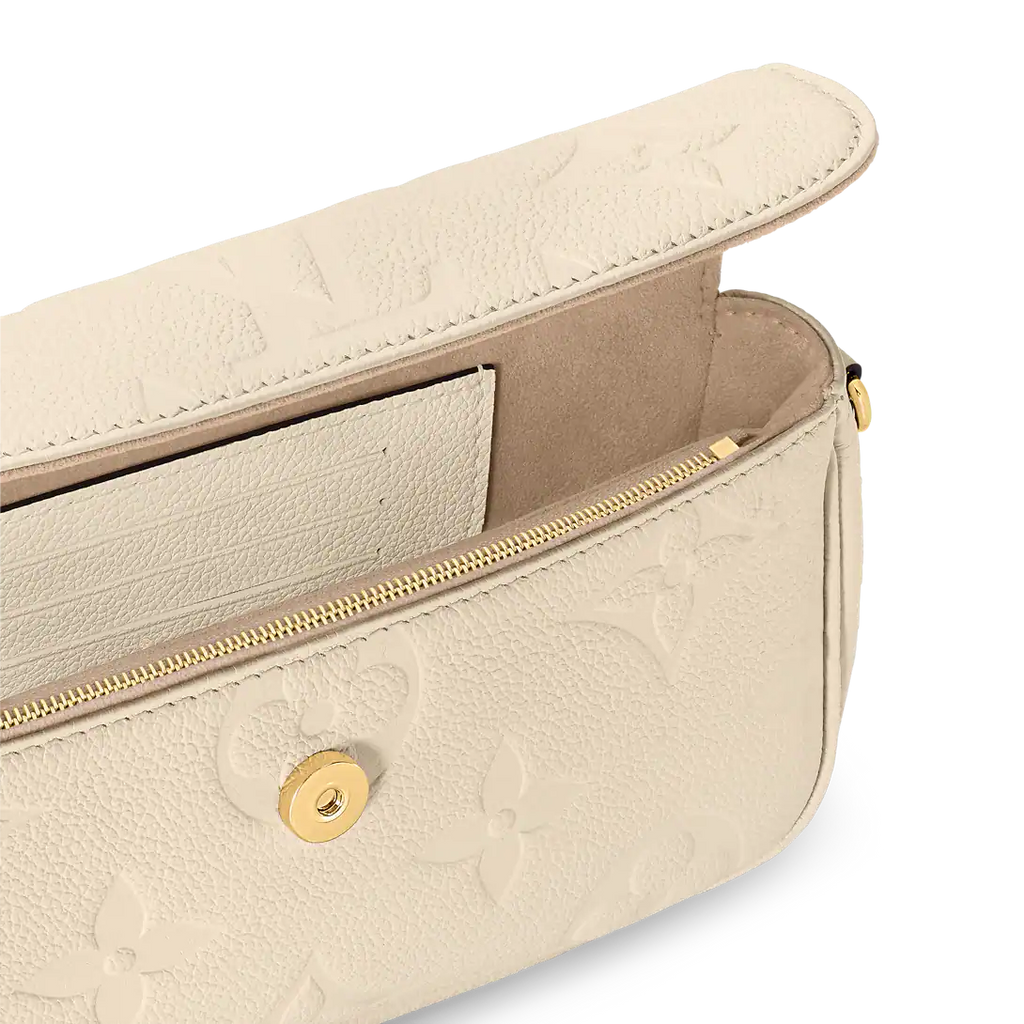 Louis Vuitton Wallet On Chain Ivy Shoulder Bag - Creme