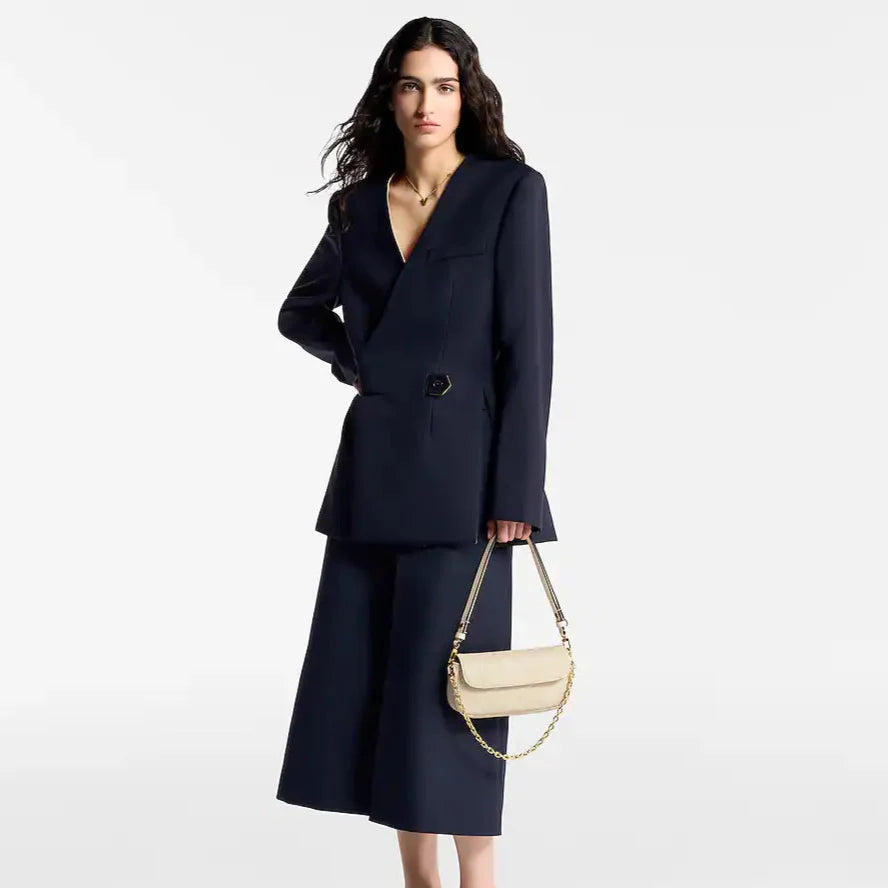 Louis Vuitton Wallet On Chain Ivy Shoulder Bag - Creme