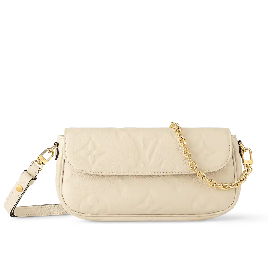Louis Vuitton Wallet On Chain Ivy Shoulder Bag - Creme