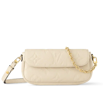 Louis Vuitton Wallet On Chain Ivy Shoulder Bag - Creme