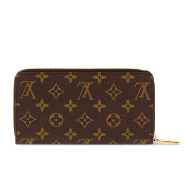 Louis Vuitton Monogram Canvas Zippy Wallet - Brown