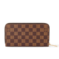 Louis Vuitton Damier Ebene Zippy Wallet - Brown