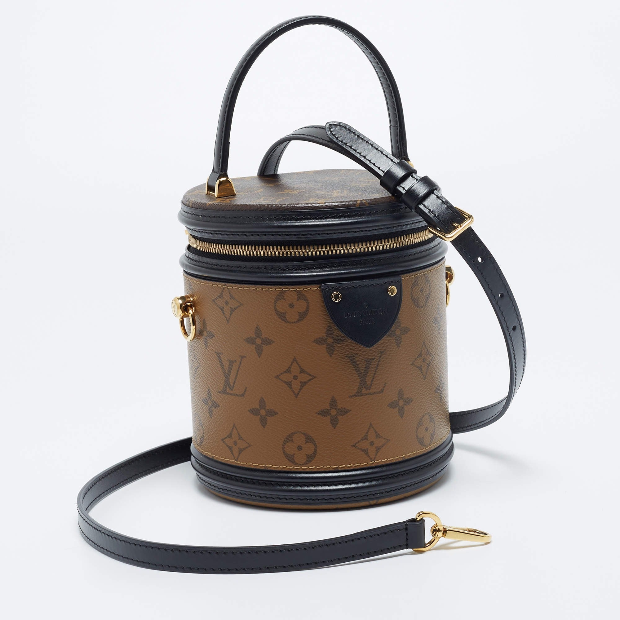 Louis Vuitton Cannes Handbag - Black/Brown