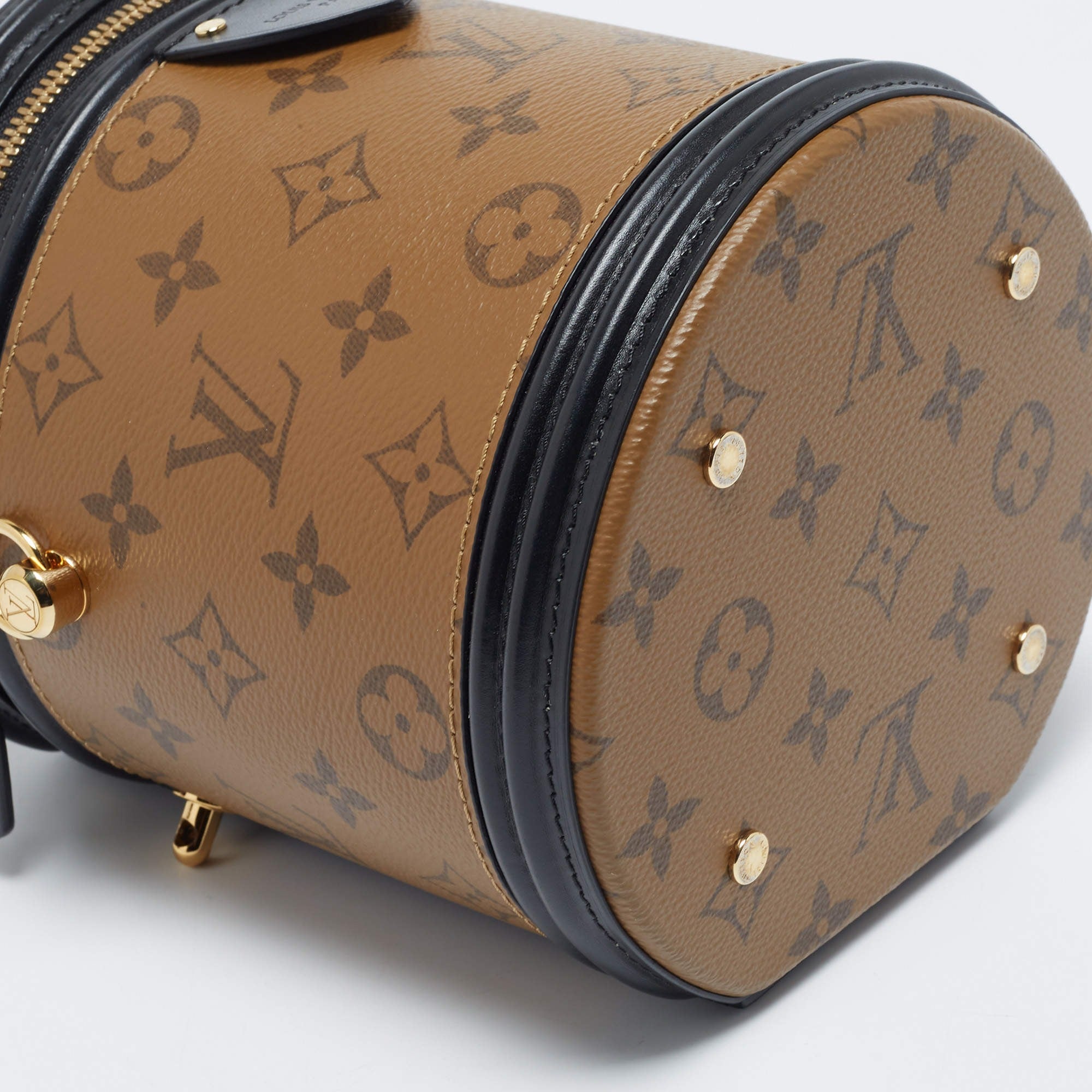 Louis Vuitton Cannes Handbag - Black/Brown