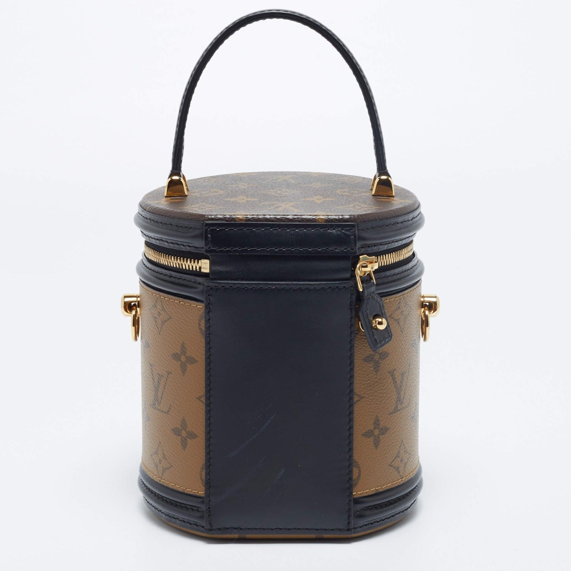 Louis Vuitton Cannes Handbag - Black/Brown