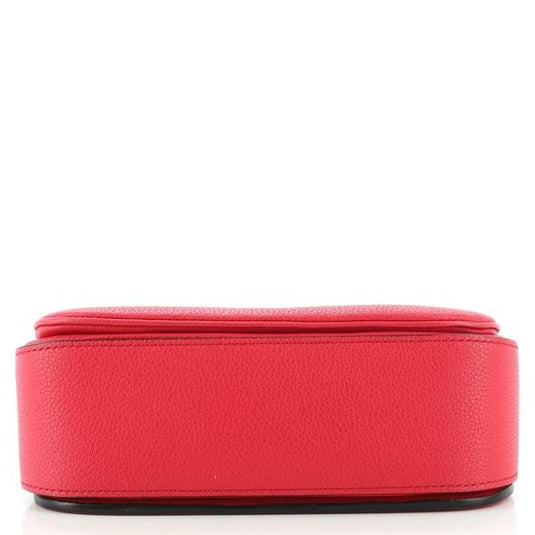 Louis Vuitton Grained Calfskin Vivienne Handbag - Red