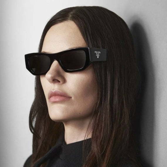 Prada PRA01S 16K08Z Black Sunglasses