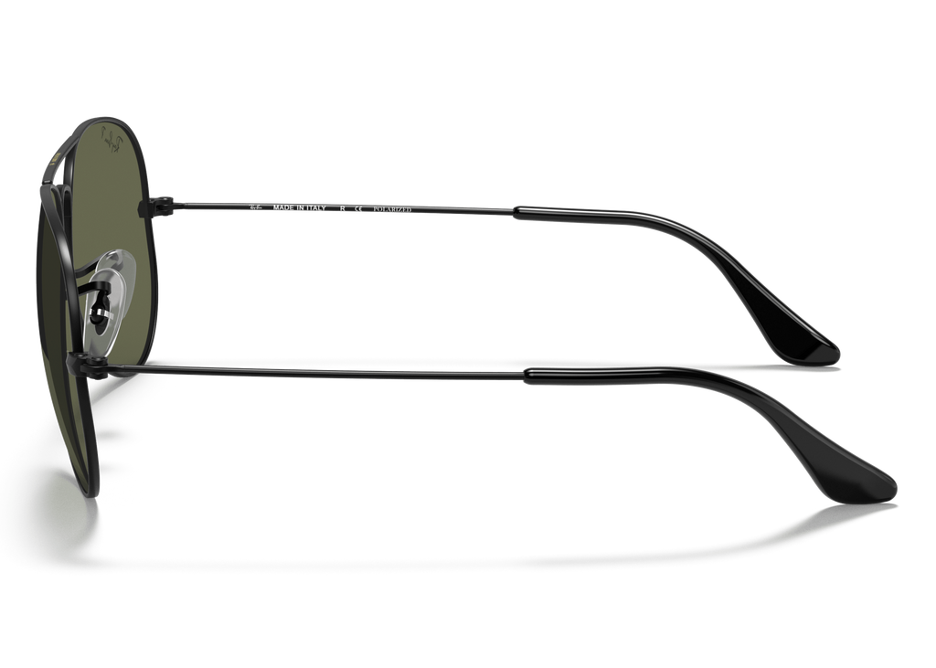 Ray Ban Aviator Classic RB3025 002/58 Black Frame Sunglasses