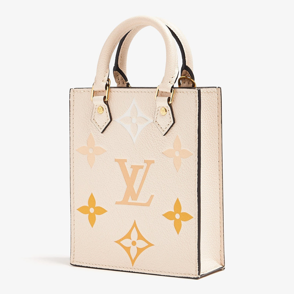 Louis Vuitton Petit Sac Plat Shoulder Bag - White