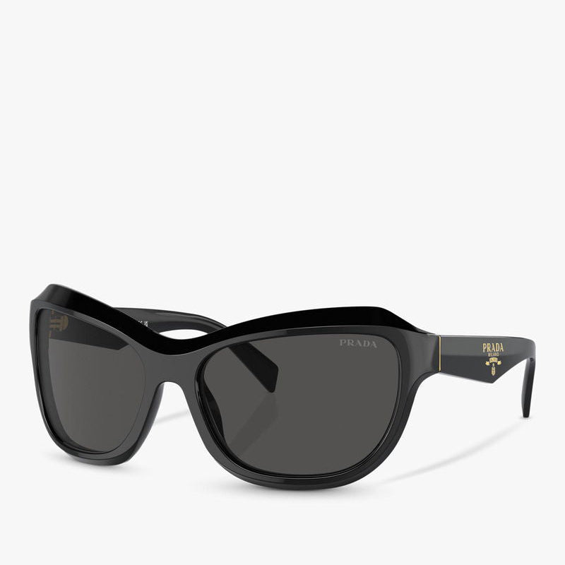 Prada PRA27-S Black Cats Eye Sunglasses
