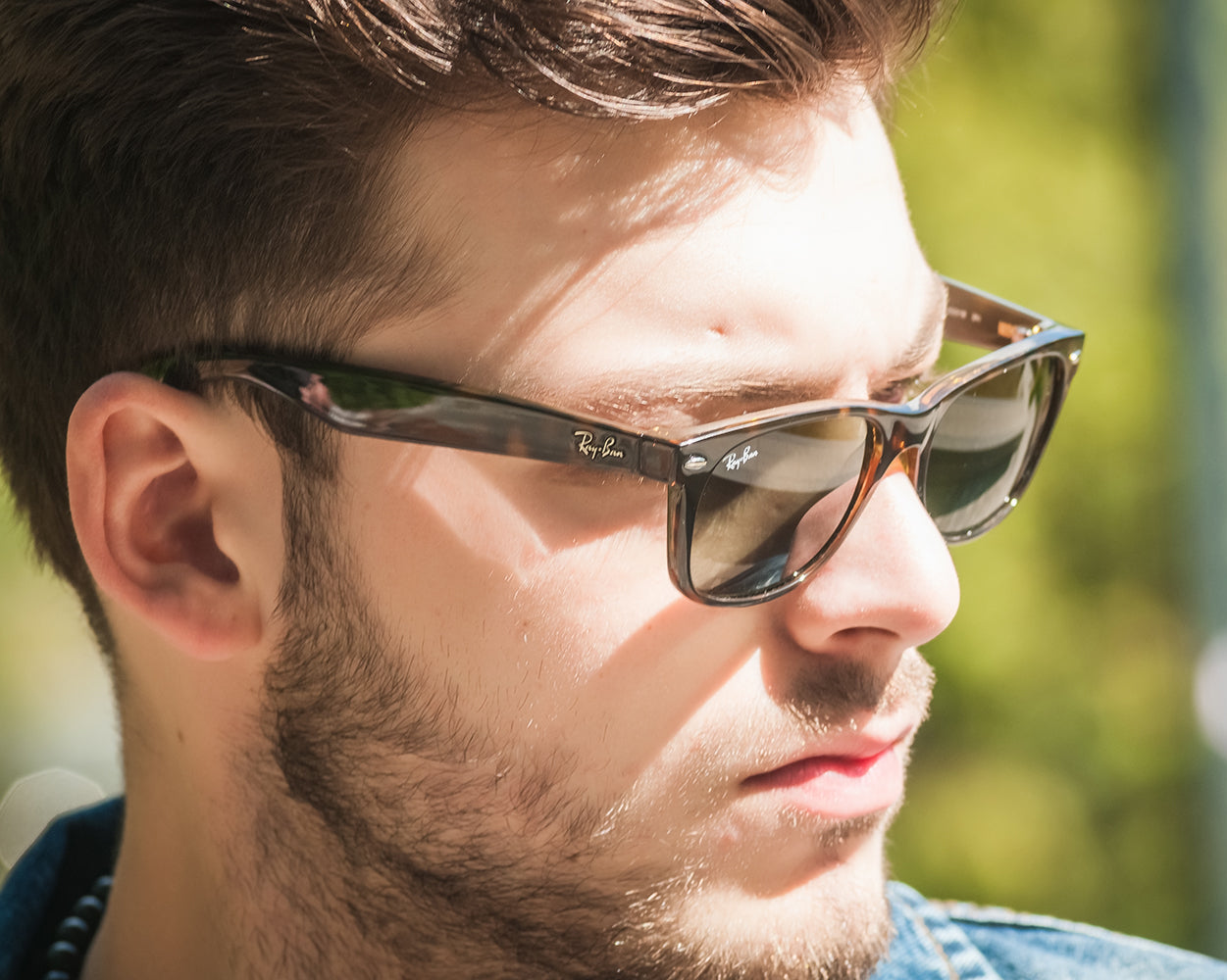 Ray Ban Wayfarer RB2132 902L Tortoise Brown Sunglasses