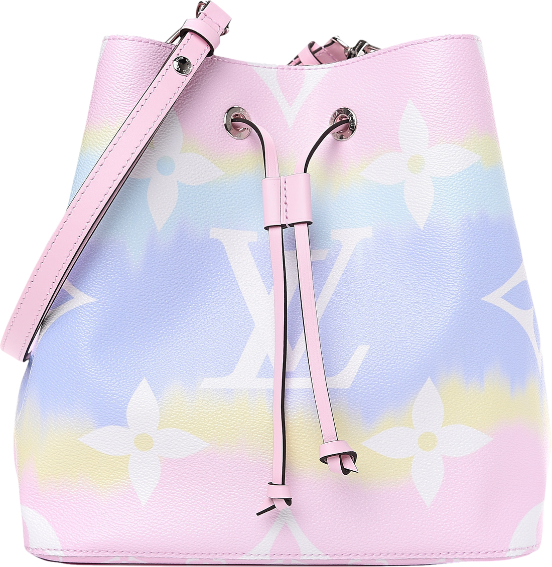 Louis Vuitton Neonoe Escale Monogram Crossbody Bag - Pastel Pink