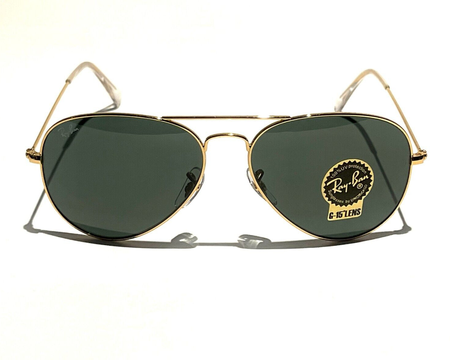 Ray Ban Aviator Classic RB3025 L0205 Gold Frame Sunglasses