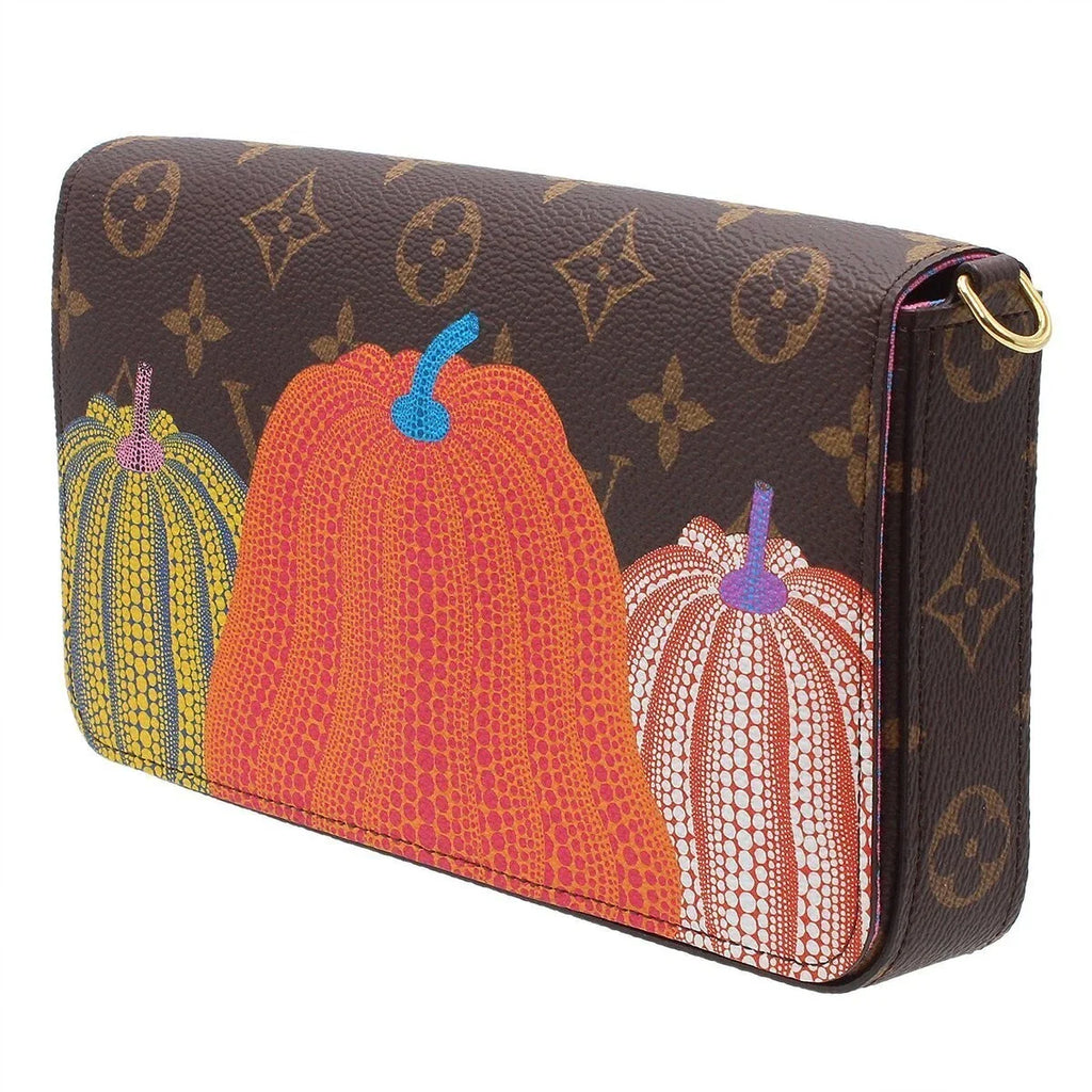 Louis Vuitton x Yayoi Kusama Pochette Accessoires Shoulder Bag - Brown