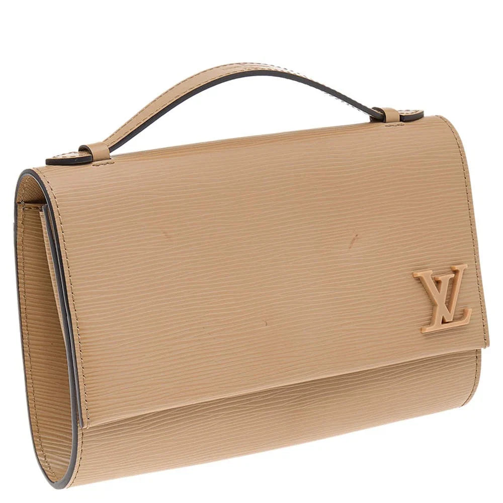 Louis Vuitton Dune Epi Leather Clery Pochette Bag - Beige