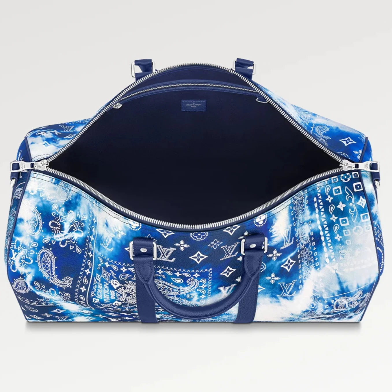 Louis Vuitton City Keepall Bandoulière 50 Travel Bag - Blue