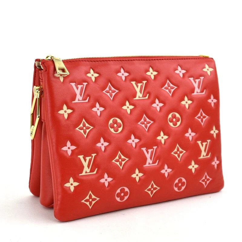 Louis Vuitton Coussin PM Shoulder Bag - Red