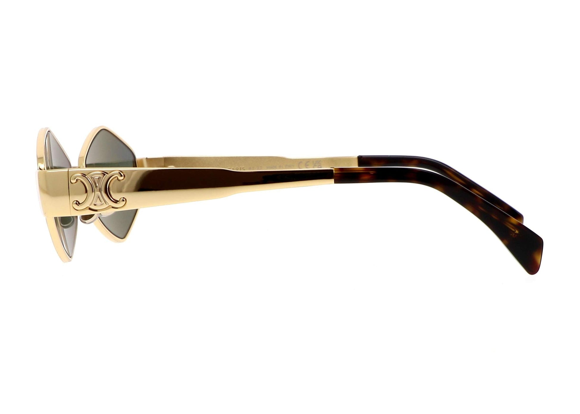 Celine CL40254 30N Triomphe Metal Gold Sunglasses