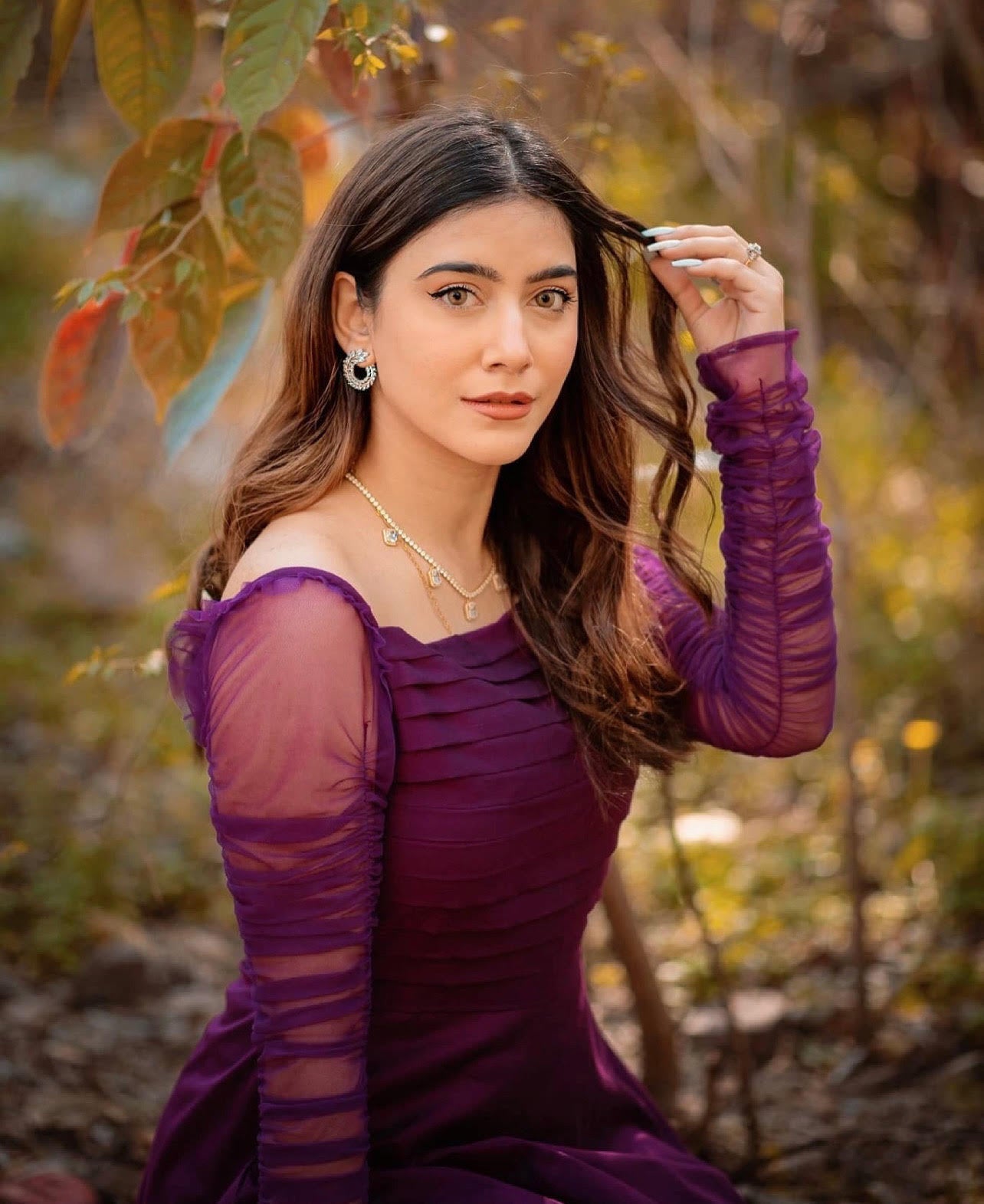 Dusky Plum Dress
