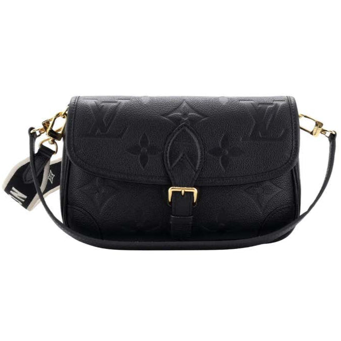 Louis Vuitton Diane Satchel Handbag - Noir Obscur